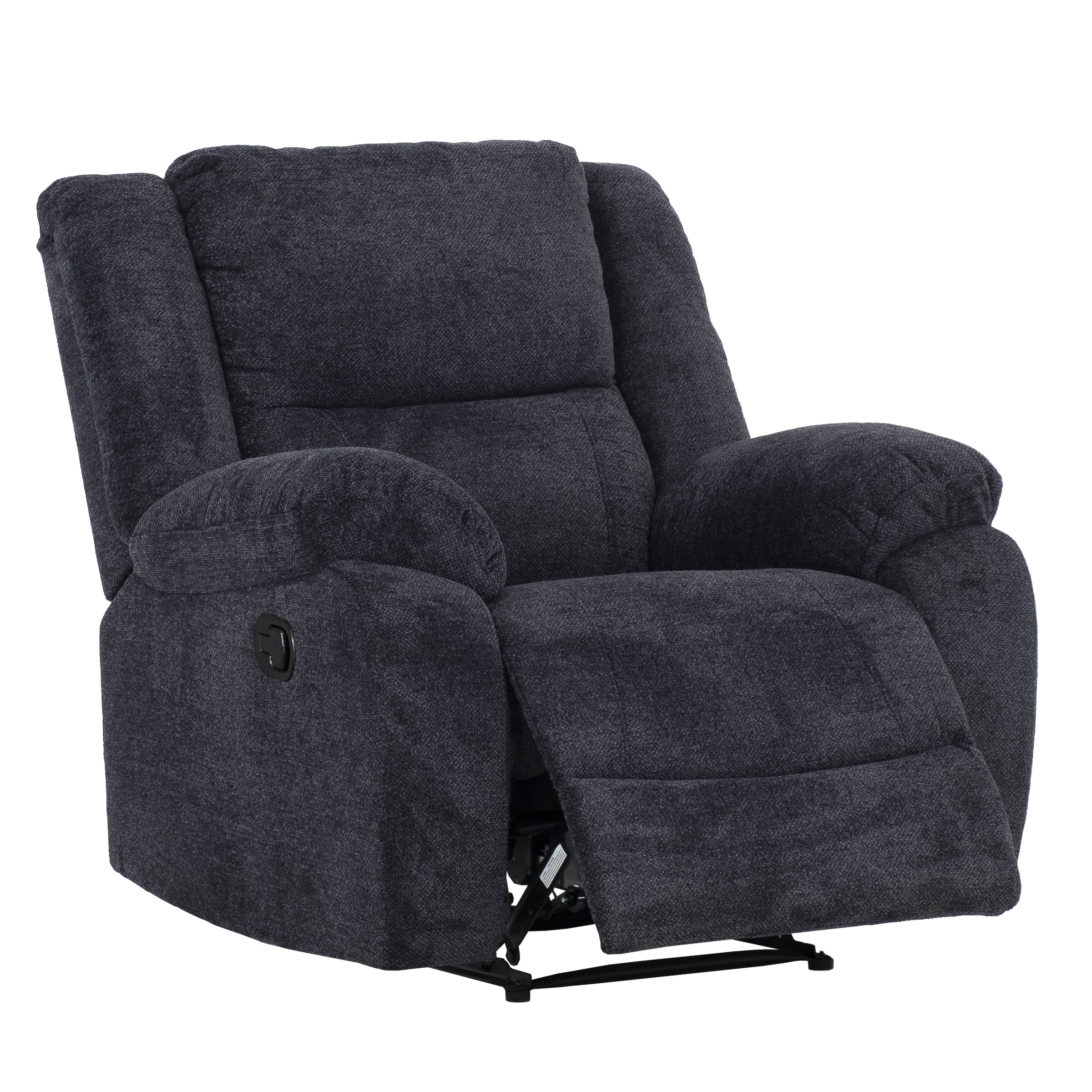 Primo Arthur fauteuil berçant manuel de 40 po – Fauteuil rembourré à mouvement fluide, assise de soutien et silhouette classique pour le salon