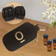 thumbnail image 1 of Bolsa de Almacenamiento shamjiam Aceite Esencial Portátil 1-3ml Organizador Negro, 1 of 9