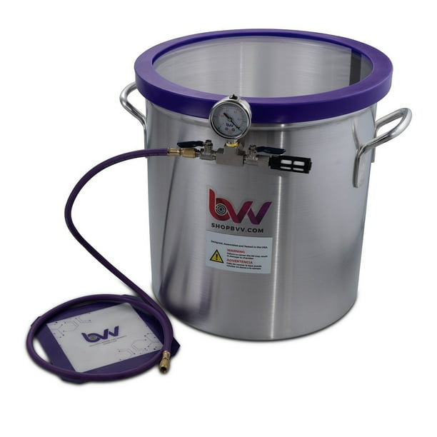 Best Value Vacs 10 Gallon Side Mount Aluminum Vacuum and Degassing