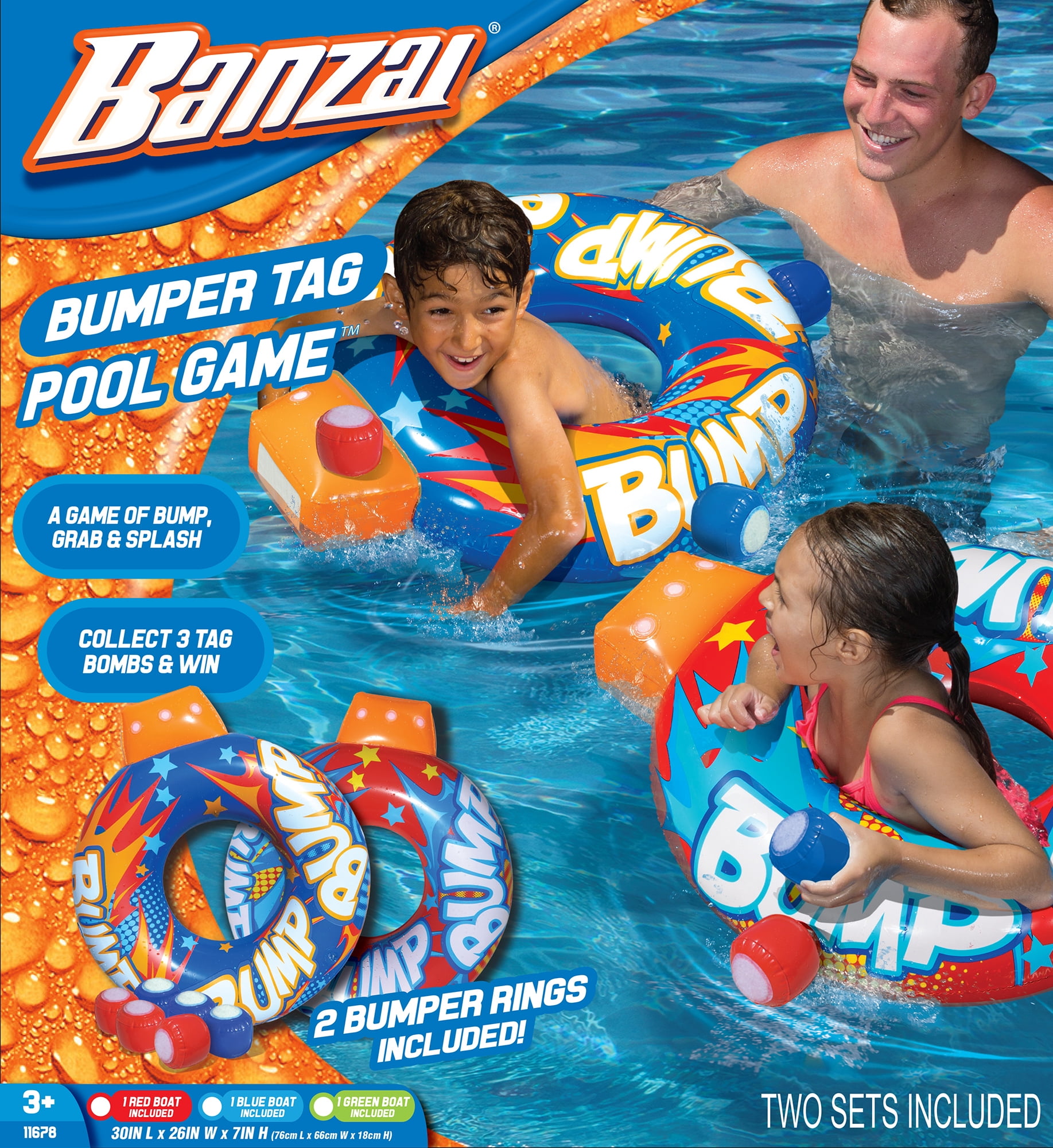 banzai pool toys