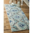 thumbnail image 2 of Unique Loom Leadwort Tradition Contemporary Geometric Area Rug or Runner, 2 of 4