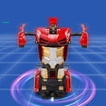 thumbnail image 3 of Deformation Car Robot Remote Control Car Transform Robot Car Toy for Boys Girls One Button Deformation, 3 of 5