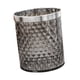 thumbnail image 2 of Contenedor de basura con estilo, cesto para basura, bote de basura para el hogar. Gris, 2 of 9