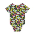 thumbnail image 6 of Rocae Green Mushroom for Baby Cotton Short-Sleeve Bodysuits for Unisex Onesies Bodysuit-3 Months, 6 of 7