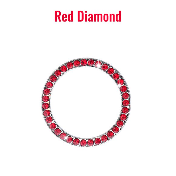Crystal Ring Start One-key Handmade Button Decorative Car Home