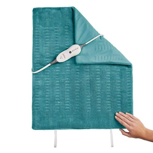 Sunbeam XXL Heating Pad for Fast Pain Relief, Teal Walmart.ca