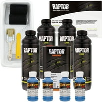 Raptor Reflex Blue Urethane Spray-On Truck Bed Liner Roller,Tray, Brush 4 Liters