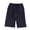 Navy, variant on Asxite Plus Size Womens Pajamas Pants Loose High Waist Soft Knit Solid Pocket Cropped Sleepwear