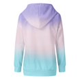 thumbnail image 3 of Vedolay T Shirts for Women Women Casual Oversized Pullover Sweatshirt Hooded Sweater Tops with Pockets,Pink XL, 3 of 4