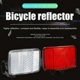 thumbnail image 2 of Shdtesrq Mountain Bike Reflector Set MTB Bicycle Front Rear Reflectors Night Riding, 2 of 8
