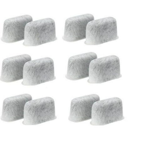 

(12) Charcoal Water Filters For Cuisinart Ss-700 Single Serve - New