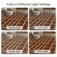 thumbnail image 7 of ODIKA 8'x10' Washable Area Rug Non-Slip Chair-Friendly Mat Waffle Southwestern Boho Tweed Stripes Checkered Durable Door for Dining Room, Large Office, Lounge, 7 of 7