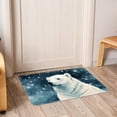 thumbnail image 6 of Polar Bear Polyester Non-Slip Machine Washable Floor Rug, for Office, Chair Rugs Included, 6 of 6