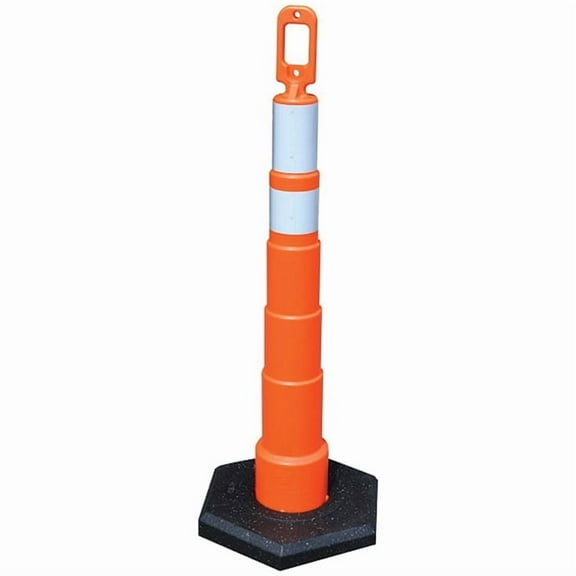 Cortina Grip N Goâ„¢ Channelizer Cone, Fluorescent Orange, 1/Each