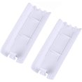 thumbnail image 2 of 2pcs Battery Back Door Cover Shell Replacement for Nintendo Wii Remote Controller (Blue), 2 of 3