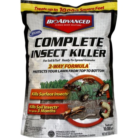 Bayer Advanced Complete Soil & Turf Insect Killer for Lawns, 10 Lb
