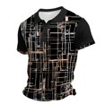 thumbnail image 2 of Fabrcox S-4XL Men's Polo Shirts Short Sleeve Color Block Mens Golf Shirts Striped Lightweight Casual Athletic Sports Big and Tall Shirts for Men Yellow XXL, 2 of 4