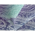 thumbnail image 4 of Ambesonne Mandala Quilted Bedspread Set 3 Pcs, Ornate Hippie, Queen Size, Purple Aqua, 4 of 4
