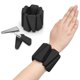 thumbnail image 1 of Negro 1 par de juegos de pesas de muñeca para mujeres, pesas de tobillo para hombres, juegos de pesas de mano para mujeres, pesas portátiles ajustables JM  JM, 1 of 5