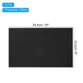 thumbnail image 2 of Uxcell Anodized Aluminum Sheet Metal, Laser Plates Engraving Blanks Rectangle for Crafting DIY House Laser Engraving Black 6x10 inch 5Pcs, 2 of 6