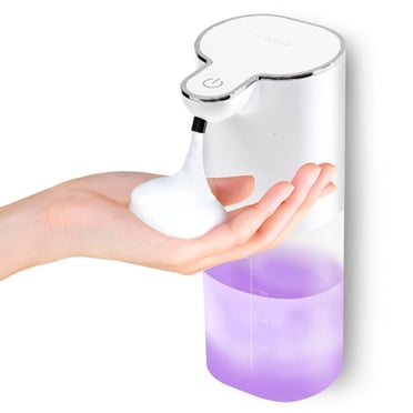 ITronics 112 Automatic Sensor Liquid Soap & Sanitizer Dispenser 280ml/9.6oz With LCD Screen Touchless The Hands-Free Touch Free Motion Sensor Soap Pump Dispenser