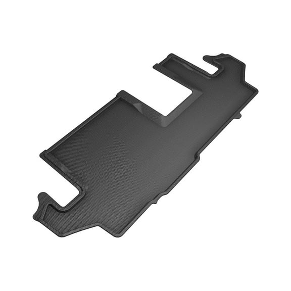 3D MAXpider Custom Fit Kagu Floor Mat (Black) Compatible with Chevrolet Suburban 2021-2023 - Third Row