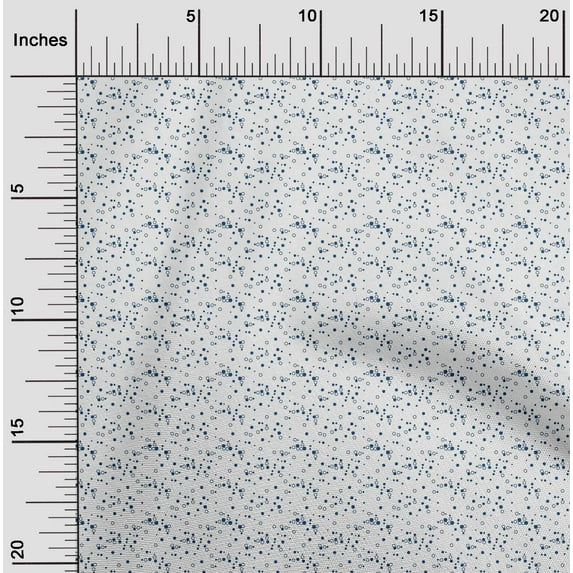 oneOone Cotton Poplin Blue Fabric Octagon Shape Geometric Sewing Craft Projects Fabric Prints By Yard 56 Inch Wide