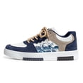 thumbnail image 1 of Zapatillas de skate de estilo urbano para hombre, cómodas, antideslizantes, informales, con cordones, ideales para actividades al aire libre., 1 of 5