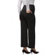 thumbnail image 3 of Pantalones de trabajo de maternidad Inspire Chic para mujeres, elásticos sobre el vientre, formales, con bolsillos, XL, negros, 3 of 6