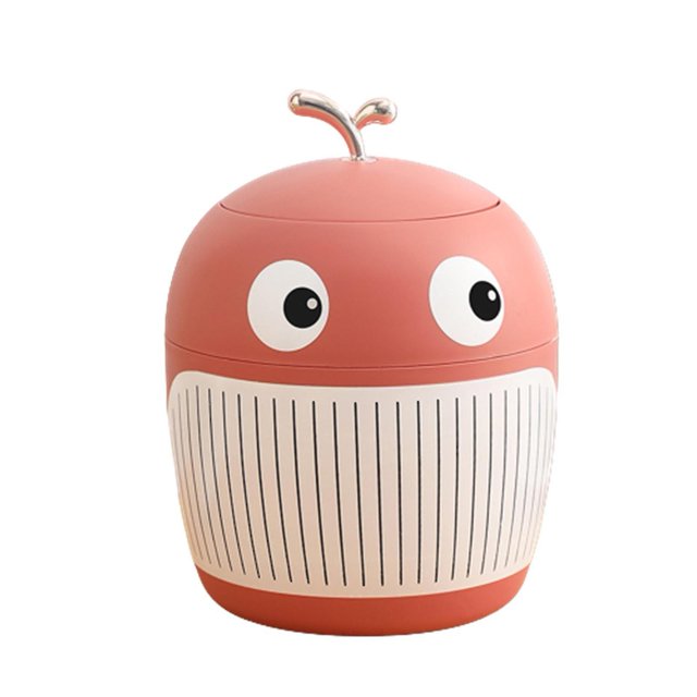 Whale Shape Trash Can Plastic Dustbin Sundries Barrel Storage Tank Garbag Can -ACGIV