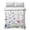 Pink Blue White, variant on Full Quilt Set 78''x90'', Summer Floral Botanical Lightweight Summer Bedspread Coverlet Set with 2 Pillow Shams, Spring Botanical Vintage Breathable All Season Quilt Bedding for Bedroom/Guest Room