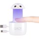 thumbnail image 1 of Mini lámpara UV de 5 W para uñas de gel, lámparas UV LED USB para uñas de gel, lámpara de secado rápido de 90 segundos para niñas y mujeres, para uso en el hogar y el salón, 1 of 5