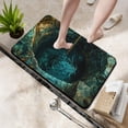 thumbnail image 5 of 3D Illusion Non-Slip Bath Mat, Super Absorbent Quick Dry Bathroom Rug, 16x24 Inch Modern Door Mat for Bathroom Shower Entrance, Machine Washable, 5 of 5