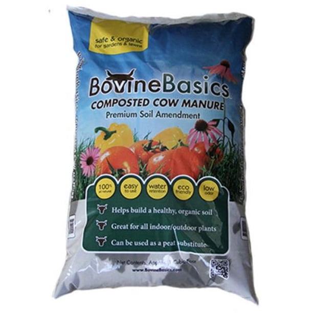 HSU Growing Supplies 502386 1 cu ft. Bovine Basics Premium Composted