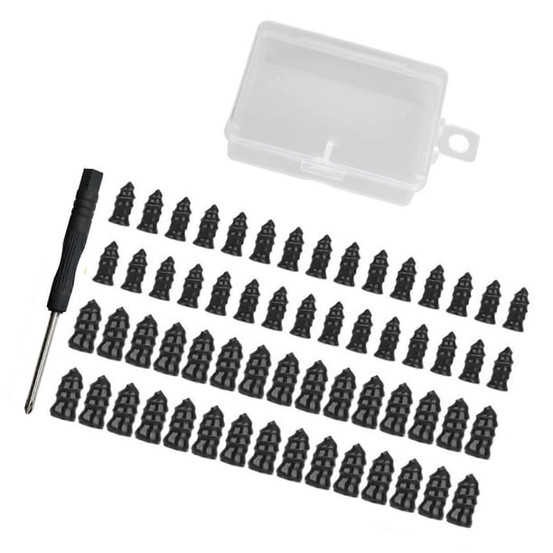 Portable Tire Plugs Kit with Metal Nails Metal Tire Puncture Repair Tool Easy to Use for Roadside Emergencies Travel Use