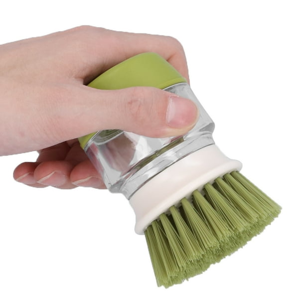 Cepillo de cocina Jadeshay cepillo de limpieza para lavavajillas con adición automática de líquido ABS+Silicona