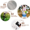 thumbnail image 2 of HOUFIY 6FT Inflatable Easter Blue Bunny Holding Easter Egg Inflatable Yard Decorations Giant Bunny with LED Lights for Holiday Party Indoor Outdoor Decor, 2 of 7