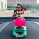 thumbnail image 2 of Energía Solar Estante Hogar Salpicadero Decoración Bobble Cabeza Juguetes Colco Juguetes del tablero de instrumentos del coche, 2 of 5