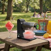 Yonanas Portable Shaved Ice Maker Cordless and Rechargeable Hands-Free Operation for Fluffy Snow Cones, Slushies and Frozen Drinks, USB-C Charging