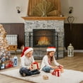 thumbnail image 3 of Giantex 50 x 29 Inches 3-Panel Heat-Resistant Metal Mesh Fireplace Screen, Folding Fire Spark Guard, Fireplace Gate Cover, Freestanding Spark Protector for Wood Burning, 3 of 8