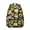 Sunflower and Text, variant on Sunflower and Text Black Pattern Backpack for School, Cute School Bag with Adjustable Shoulder Straps and Padded Back, 15.3"x11"x7.1"