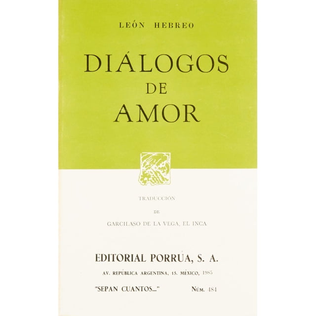 Diálogos de amor Editorial Porrúa 9789684520943