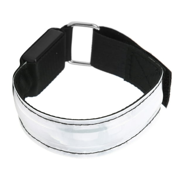 Banda De Celosía Reflectante De Brazalete LED Recargable Con Carga USB 3 Modos De Luz Para Correr Actividades Nocturnas Al Aire Para Caminar