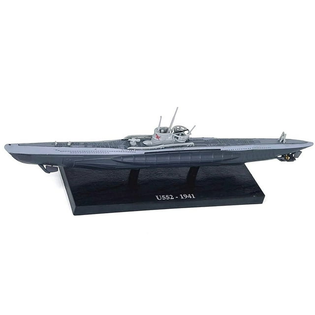 CUITING Premium WWII German U552 Submarine Replica Model 1 350 Scale Suitable for Father‘s Day Gifts