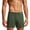 Army Green, variant on Boxer Shorts for Men Soft Cotton Knit Loose Fit Sleep Shorts Elastic Waistband Button Fly Lounge Underpants Breathable Mens Underwear Navy L