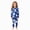 L018_Sky Blue, variant on NOLDARES Girls Halloween Pajamas Sleepwear Two Piece Halloween Jammies