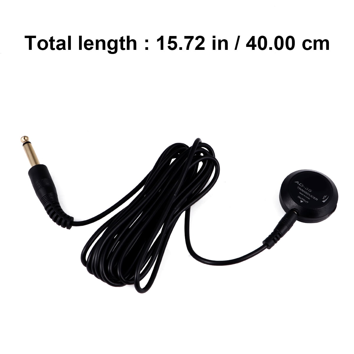 Raindrops High Sensitivity Acoustic Pickup for Ukulele - Plastic Material, Easy to Install, 1 Set, Enhanced Sound Quality