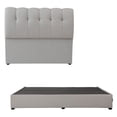 thumbnail image 1 of Box Base cama King Size + Cabecera Nube Gris, 1 of 6