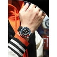 thumbnail image 4 of Explojoy Men's Fashion Quartz Watch – Waterproof Luminous Date Display for Everyday Style, 4 of 10