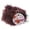 Burgundy, variant on Pepperell Braiding Faux Fur Pom With Loop-Brown